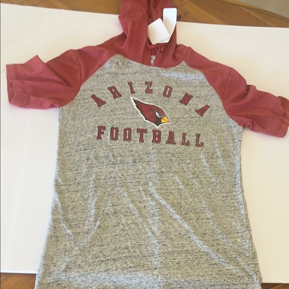 Arizona Cardinals Women's Hoodie - Red and Gray